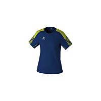 EVO STAR T-shirt - Women - new navy/lime