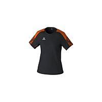 EVO STAR T-shirt - Women - black/orange