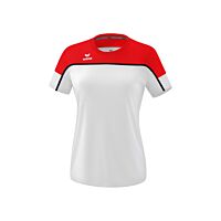 CHANGE by erima T-shirt - Women - white/red/black