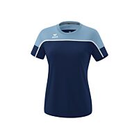 CHANGE by erima T-shirt - Women - new navy/faded denim/white