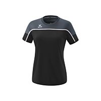 CHANGE by erima T-shirt - Women - black grey/slate grey/white