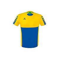 Six Wings T-shirt - Kids - new royal/yellow