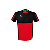 Six Wings T-shirt - Kids - red/black