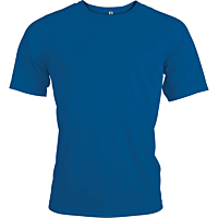 Short-sleeved sports t-shirt - men - sporty royal blue