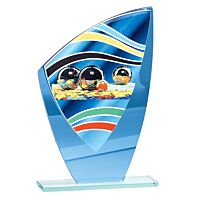 Petanque trophy glass 22 cm