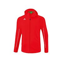 LIGA STAR Training Jacket with hood - Kids - red/white