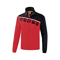 5-C Jacket with detachable sleeves - Men - red/black/white