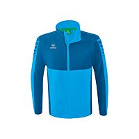 Six Wings Jacket with detachable sleeves - Men - curaçao/mykonos