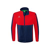 Six Wings Jacket with detachable sleeves - Men - new navy/red