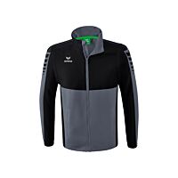 Six Wings Jacket with detachable sleeves - Men - slate grey/black