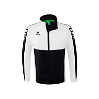 Six Wings Jacket with detachable sleeves - Men - black/white