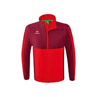 Six Wings Jacket with detachable sleeves - Men - red/bordeaux