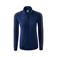 Essential Team Track Top Jacket - Women - new navy/slate grey