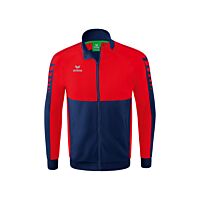 Six Wings Worker Jacket - Kids - new navy/red