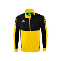 Six Wings Worker Jacket - Kids - yellow/black