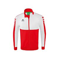 Six Wings Worker Jacket - Kids - red/white