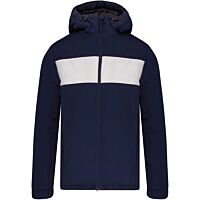 Heather hooded jacket - men - light grey mélange