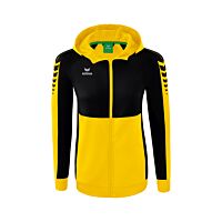 Six Wings Training Jacket with hood - Women - yellow/black