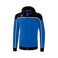 CHANGE by erima Training Jacket with hood - Kids - new royal/black/white