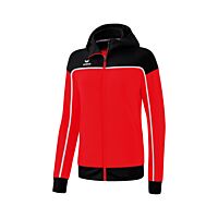 CHANGE by erima Training Jacket with hood - Women - red/black/white