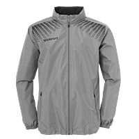 Rain jacket Goal - Dark Grey Mélange/black - Kids - 128