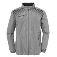 Rain jacket Goal - Dark Grey Mélange/black - Men - S