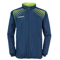 Rain jacket Goal - Petrol/flash Green - Kids - 128