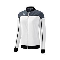 CHANGE by erima presentation jacket - Women - white/slate grey/black
