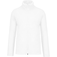 Men's Zip fleece Jacket Kariban K911-White