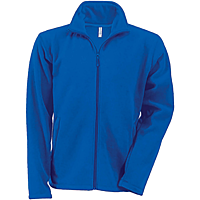 Men's Zip fleece Jacket Kariban K911-Royal-Blue
