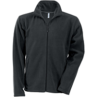 Men's Zip fleece Jacket Kariban K911-Dark-Gray-size