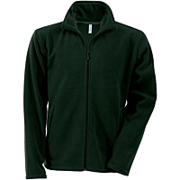 Men's Zip fleece Jacket Kariban K911-Forest-Green