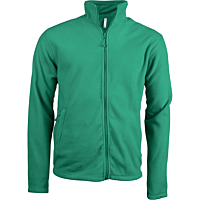 Men's Zip fleece Jacket Kariban K911-Green