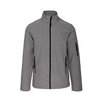Veste softshell homme - gris chiné