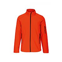 Veste softshell homme - orange