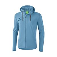 Essential Hooded Sweat Jacket - Kids - niagara/ink blue