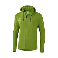 Essential Hooded Sweat Jacket - Kids - twist of lime/lime pop