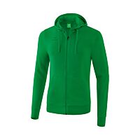 Hooded Sweat Jacket - Men - emerald