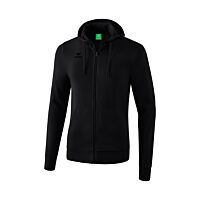 Hooded Sweat Jacket - Men - black
