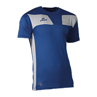 _TS006-Royal/Blanc - Tee-shirt 10NAMIK ELDERA - Bleu Royal