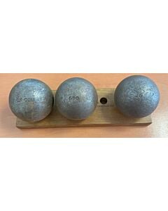 OBUT BOULE NOIRE CX Cou Lisse - 80mm - 690g - gravée JO