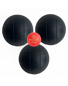 3 Boules de Pétanque avec Sacoche et But