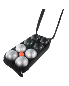 8 Personalised Leisure Petanque Balls with Bag and Goal