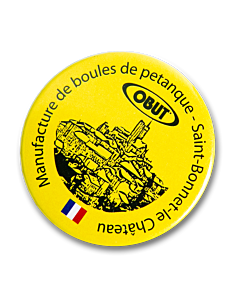 Obut round badge Striped Balls