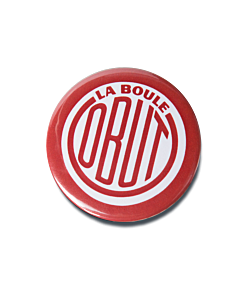 Obut round corporate badge