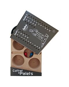 Wooden puck box
