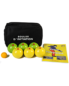 Petanque balls soft PVC (x6) - Ø65mm / 400g