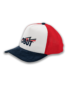 Beige retro logo cap