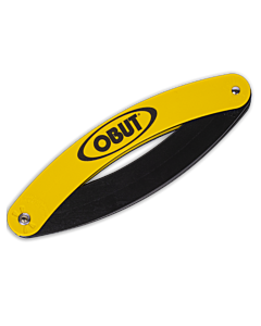 OBUT black and yellow folding petanque ring
