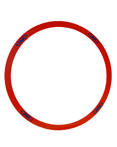 OBUT rigid pétanque circle, red